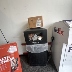 Staples - Before you enter you get to look at this. Nice.