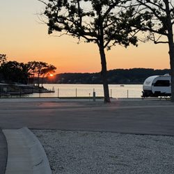Sunset from our site