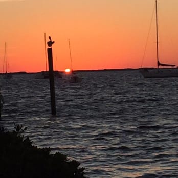 Hobo's Cafe - A look from our camp site on the bay side - across from Hobos Cafe. - New American Near Me - Key Largo, Florida