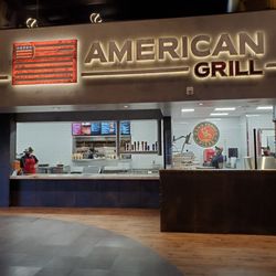 American Grill - Inside Hot Rods and Handguns. Must be a member or the guest of a member to get access. Very nice place.