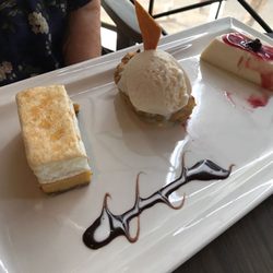 Il Baretto - Dessert of the day. (Lemon Pie, Apple Pie, and Mascapone I guess)