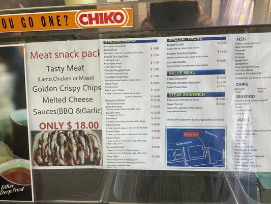 Menu photo 5 Mountain Gate Fish Shop Ferntree Gully, VIC