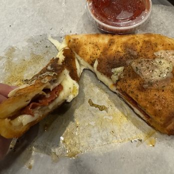 Terra Mia Pizzeria Tustin - Pepperoni calzone - Pizza Near Me - Tustin, California