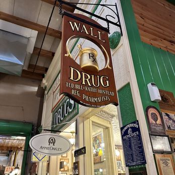 Wall Drug Store - Inside - Drugstores Near Me - Wall, South Dakota Wall Drug Store - Inside - Drugstores Near Me - Wall, South Dakota