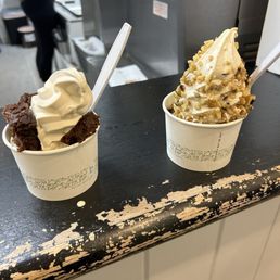Maple Creemee with brownies and with walnuts Maple Creemee with brownies and with walnuts