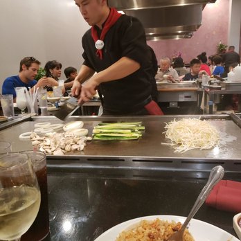 Sakura Chaya Clovis - John is one of my favorite Teppan Yaki chefs! - Teppanyaki Near Me - Clovis, California