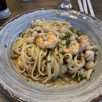 Ivy on the Square - Seafood Scampi!  can not say enough! Full but not stuffed, light and delicious! - Southern Near Me - Ocala, Florida