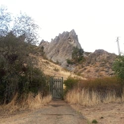 Peshastin Pinnacles State Park - The gate to said park.