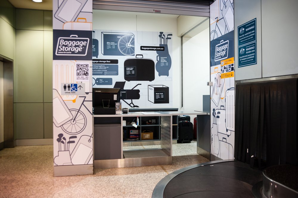 BAGGAGE STORAGE BY SMARTE CARTE, TERMINAL 3 Airport Dr, Sydney New