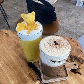 September - mango jasmine macchiato and sea salt cream coffee - Ice Cream & Frozen Yogurt Near Me - Westminster, California September - mango jasmine macchiato and sea salt cream coffee - Ice Cream & Frozen Yogurt Near Me - Westminster, California