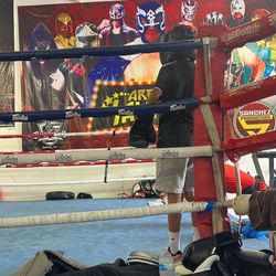 Rock Boxing Gym - My son practicing