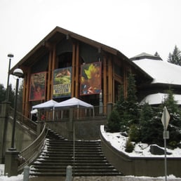 The museum was a winter wonderland in February The museum was a winter wonderland in February