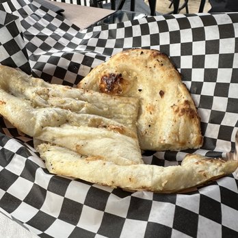 Saffron Indian Bistro - Garlic naan - Indian Near Me - Banff, Alberta