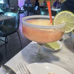 $15 marg with no alcohol. $15 marg with no alcohol.