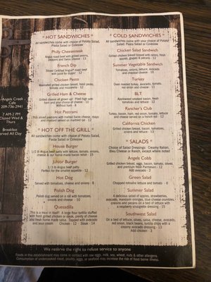 Menu photo 3 Angels Creek Restaurant Angels Camp, CA Menu photo 3 Angels Creek Restaurant Angels Camp, CA