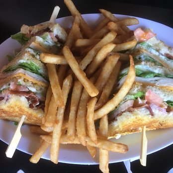 Rail House Pub & Grill - Chicken club. My mom LOVED it - Gastropubs Near Me - Gridley, California