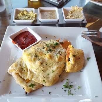 Earth Bistro - Vegan Follow your Heart cheese calzone. Delicious. - Pizza Near Me - Temecula, California