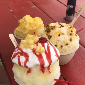 Wailua Shave Ice - Lava flow, lilikoi, mango - Shaved Ice Near Me - Kapaa, Hawaii Wailua Shave Ice - Lava flow, lilikoi, mango - Shaved Ice Near Me - Kapaa, Hawaii
