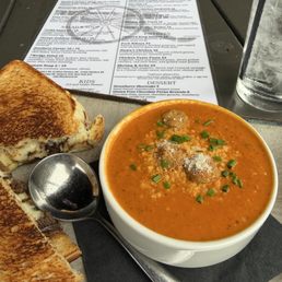Brisket Grilled Cheese and cup of Tomato Soup, 11/19/25 Brisket Grilled Cheese and cup of Tomato Soup, 11/19/25