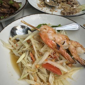 Donsak Thai Restaurant  - Papaya Salad - Thai Near Me - Washington, DC, District of Columbia