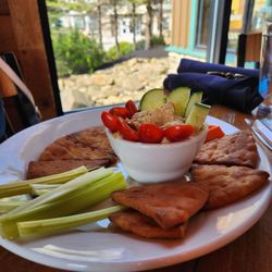 Foxfire Grill - Veggie hummus
