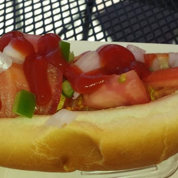 Hot Dog Factory - The Burbank Dog. So yummy! - Food Stands Near Me - Burbank, California Hot Dog Factory - The Burbank Dog. So yummy! - Food Stands Near Me - Burbank, California