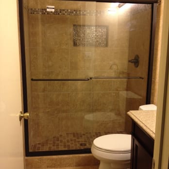 George Construction - Master bathroom remodel. George construction installed all the fixtures and the frameless shower door. - General Contractors Near Me - Livermore, California George Construction - Master bathroom remodel. George construction installed all the fixtures and the frameless shower door. - General Contractors Near Me - Livermore, California