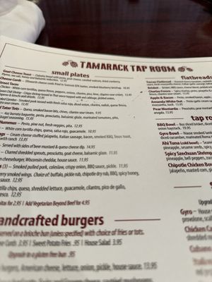 Menu photo 7 Tamarack Tap Room Woodbury, MN Menu photo 7 Tamarack Tap Room Woodbury, MN