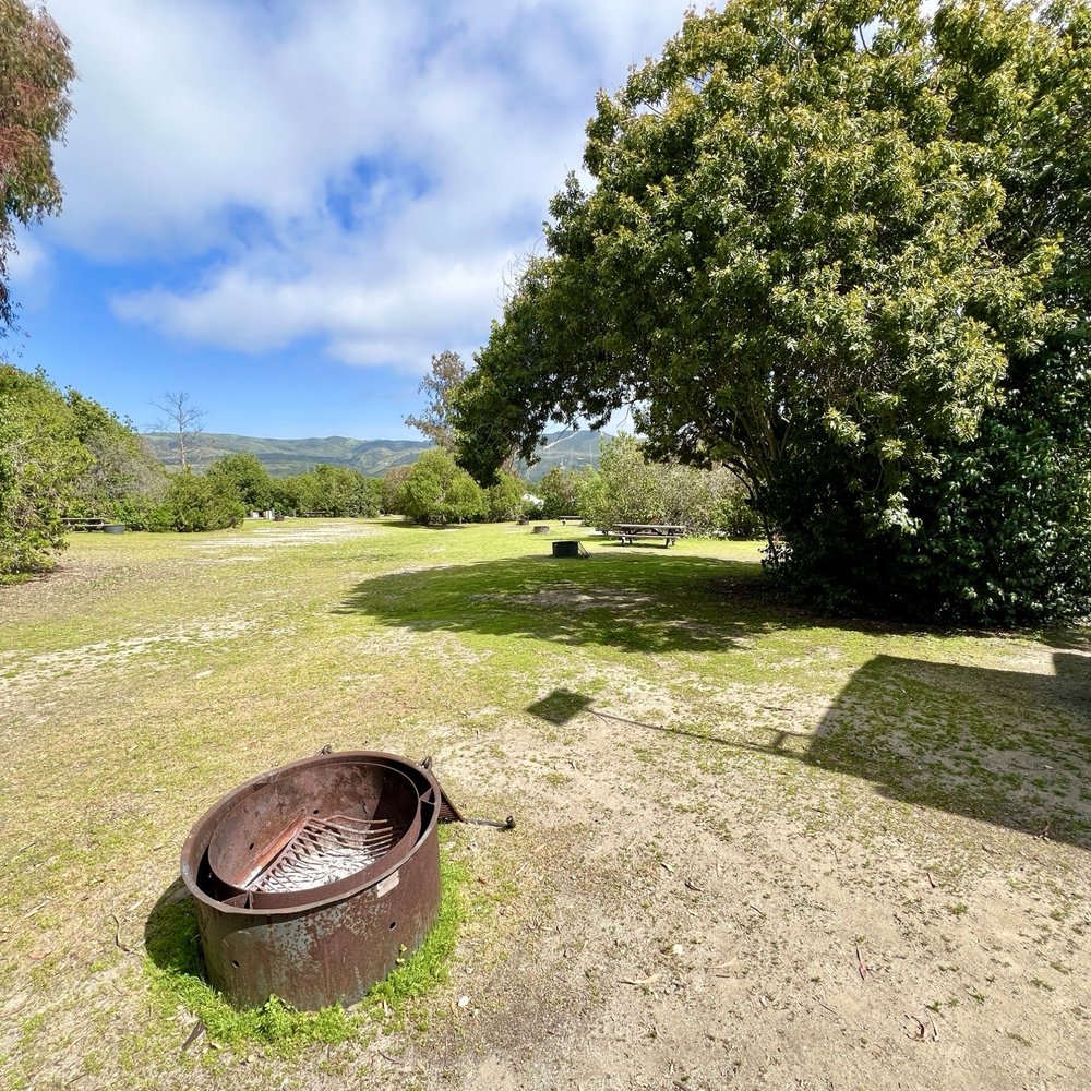 San Mateo Campground - Looking east from campsite #5. - Campgrounds Near Me - San Clemente, California San Mateo Campground - Looking east from campsite #5. - Campgrounds Near Me - San Clemente, California