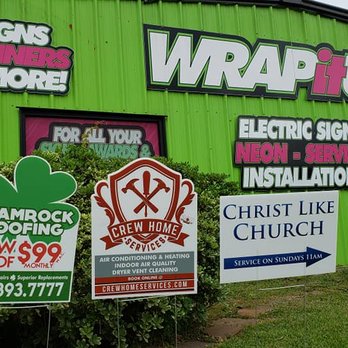 Wrap Stars - We print the highest quality, full color, custom shaped yard signs around! Same day service!! - Vehicle Wraps Near Me - Magnolia, Texas Wrap Stars - We print the highest quality, full color, custom shaped yard signs around! Same day service!! - Vehicle Wraps Near Me - Magnolia, Texas