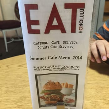 EAT - Menu on every table - Food Delivery Services Near Me