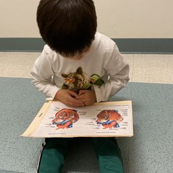 Pediatric Cardiology Associates - Learning about himself!