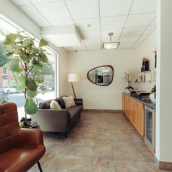 Pain and Healing Institute - A serene and welcoming waiting room designed to create a relaxing, comfortable experience from the moment you arrive.