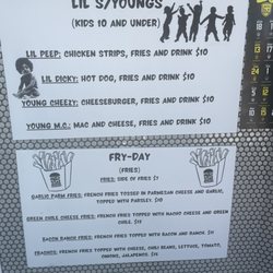 Phat Stax Burgers and More - Menu