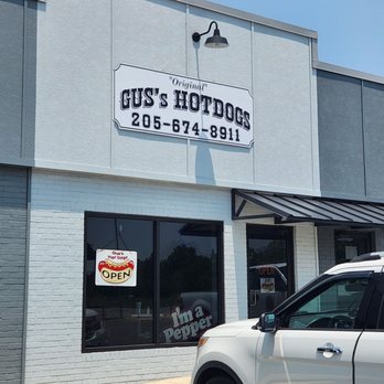 Gus's Hot Dogs - a car parked in front of a building - Hot Dogs Near Me - Adamsville, Alabama Gus's Hot Dogs - a car parked in front of a building - Hot Dogs Near Me - Adamsville, Alabama