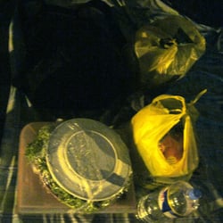 Ortigas Park - DIY Taco dinner and drinks. We hobo'd out in Ortigas Park once upon a time because we got kicked out the house.
