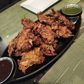 Karma Indian Restaurant  - Mix Vegetable Pakora (Fritters) - Indian Near Me - Jacksonville, Florida