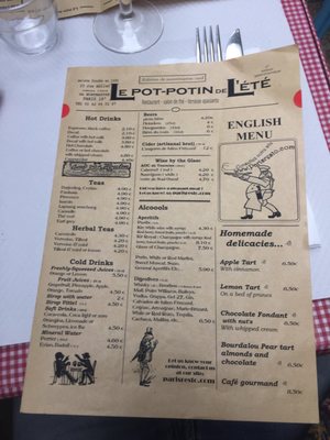 Menu photo 4 L'Eté en Pente Douce Paris, 75 Menu photo 4 L'Eté en Pente Douce Paris, 75