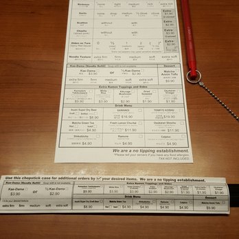 ICHIRAN - Brooklyn - Customize your ramen - Ramen Near Me - Brooklyn, New York