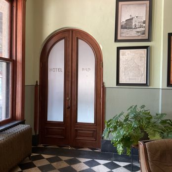 Hotel Frederick - Doors to the bar - Hotels Near Me - Boonville, Missouri