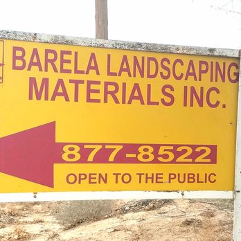 Barela Landscaping Materials - Look for our bright yellow and red sign on Bates Rd SE - Nurseries & Gardening Near Me - Albuquerque, New Mexico