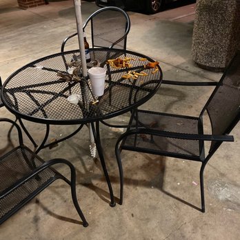 Andy’s Kitchen - This is a picture of the mess the customer left. Absolutely despicable behavior. - American Near Me - Cypress, Texas Andy’s Kitchen - This is a picture of the mess the customer left. Absolutely despicable behavior. - American Near Me - Cypress, Texas