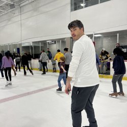 RDV Sportsplex Ice Den - Me ice Skating!