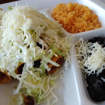 Red Sombrero - Kennett Square - Pork Flautas with rice and black beans - Mexican Near Me - Kennett Square, Pennsylvania Red Sombrero - Kennett Square - Pork Flautas with rice and black beans - Mexican Near Me - Kennett Square, Pennsylvania