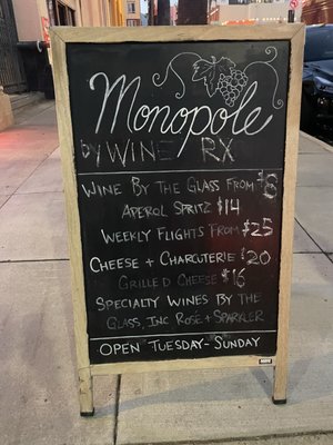 Menu photo 3 Monopole by WineRx Pasadena, CA Menu photo 3 Monopole by WineRx Pasadena, CA
