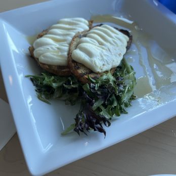 Cafe Amalfi - Simple and tasty cuisine, ricotta, wildflower honey on toasted sourdough - Bars Near Me - Myrtle Beach, South Carolina