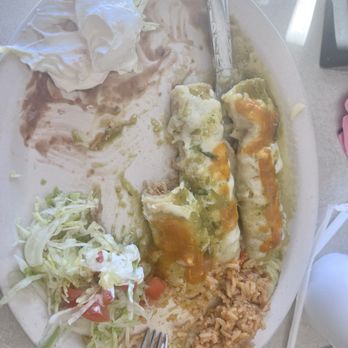 Taco La Gardenia - Enchiladas verdes - Mexican Near Me - San Antonio, Texas