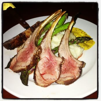 1861 - Lamb was amazing. Side of Asparagus, mashed potatoes and mustard sauce. Impeccable! - Gastropubs Near Me - Middletown, Delaware