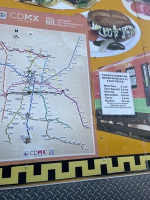 Tacos y Burritos Metro Basilica 2 Taco truck by null