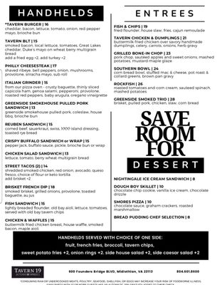 Menu photo 7 Tavern 19 Midlothian, VA Menu photo 7 Tavern 19 Midlothian, VA